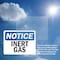Signmission Inert Gas OSHA Notice Sign, Plastic, 10in W x 7in L, 2PK OS-2PACK-NS-P-710-L-13696 - alternate 4